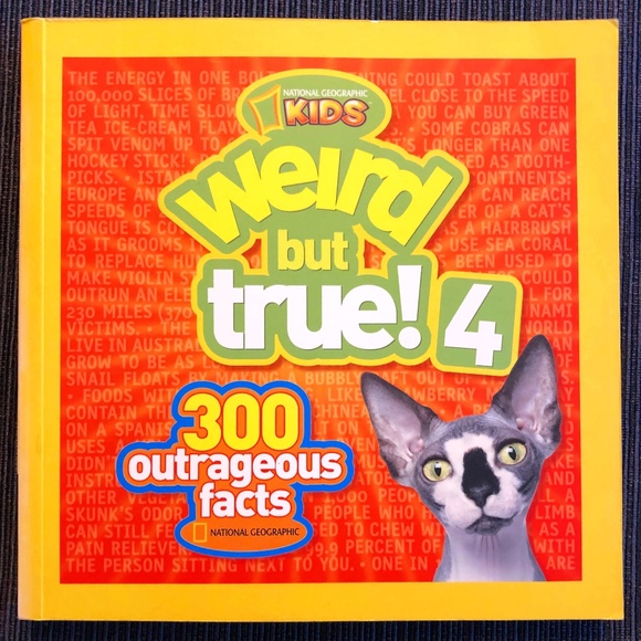📚 National Geographic Kids - Weird But True 4 (Bundle & Save) 📚 - Picture 1 of 4